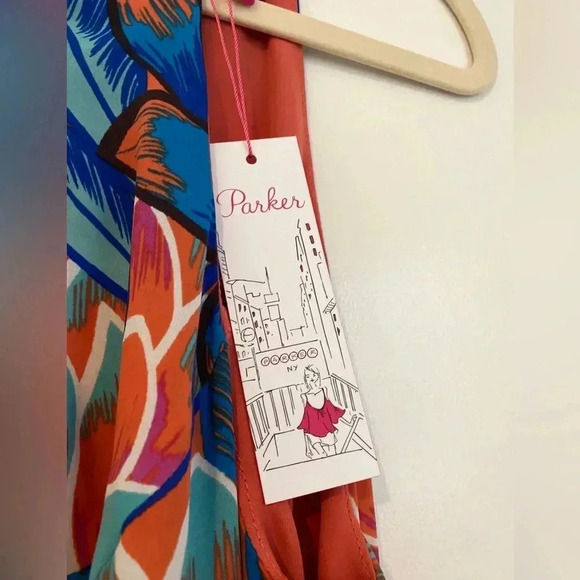 NWT Parker Desert Rose Dress Medium - Picture 5 of 9